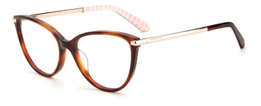 Premium Women Kate Spade Model Eyeglasses: Laval - Havana- SpecSMART Eye Clinic (Diagonal View)